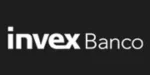 Logotipo de Invex Banco con el texto "invex Banco" en blanco sobre fondo negro.